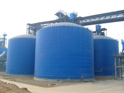 印台水泥钢板库改造