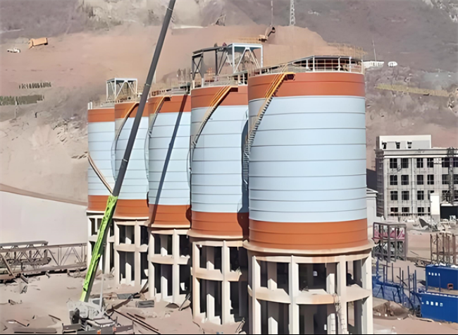 印台高架钢板仓