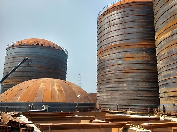 印台焦粉钢板仓